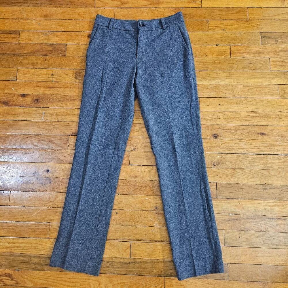James Perse Gray Cotton Jersey Trousers Size 27